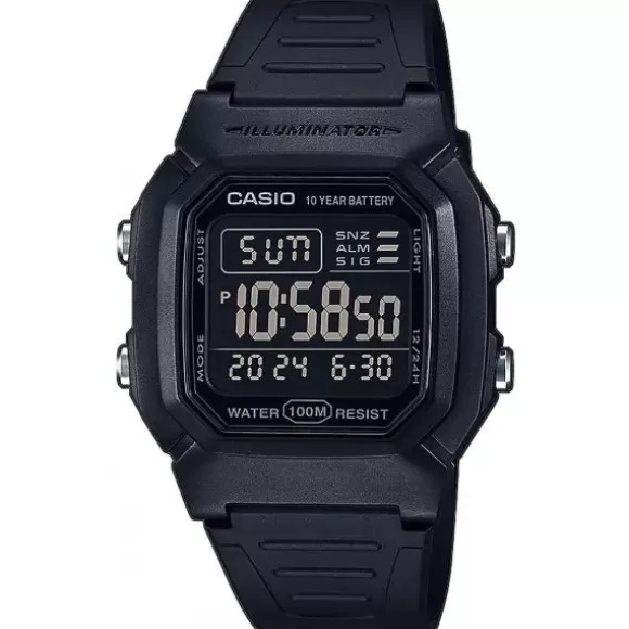 Casio Collection Miesten Kello W-800H-1BVES* Miesten Rannekellot | Armeijakellot