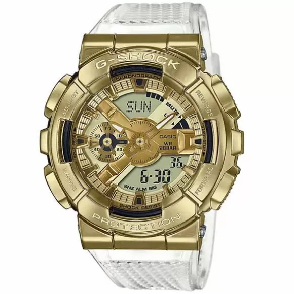 Casio G-Shock Covered Glacier Gold Premium Limited Miesten Kello GM-110SG-9AER* Miesten Rannekellot | Armeijakellot