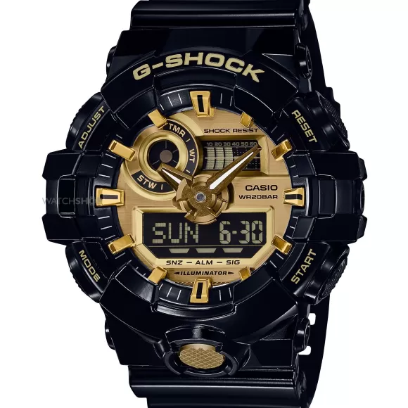 Casio G-Shock G-shock Miesten Kello GA-710GB-1AER* Miesten Kellot | Rannekellot