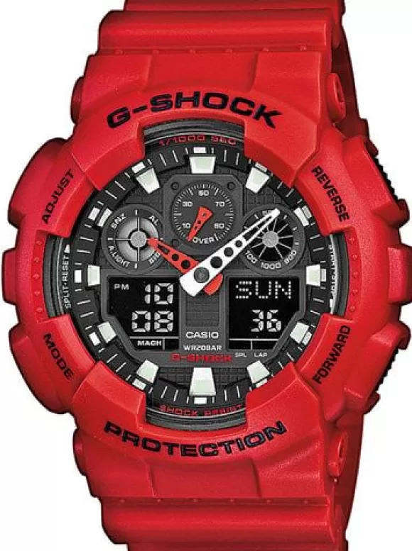 Casio G-Shock Miesten Kello GA-100B-4AER* Miesten Kellot | Rannekellot