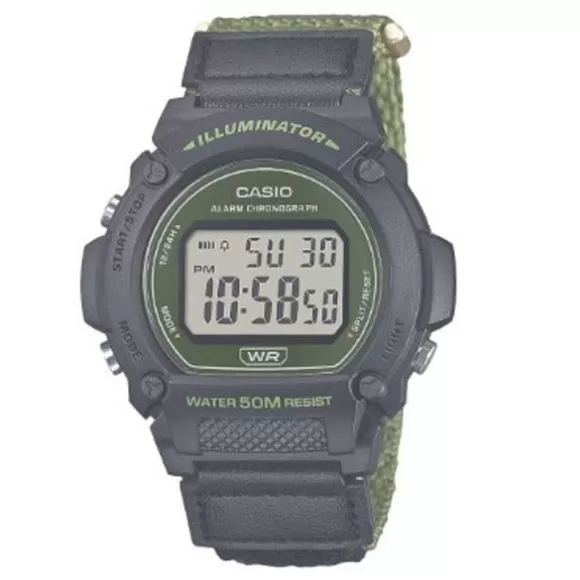 Casio Timeless Collection Miesten Kello W-219HB-3AVEF* Miesten Rannekellot | Kronografikellot