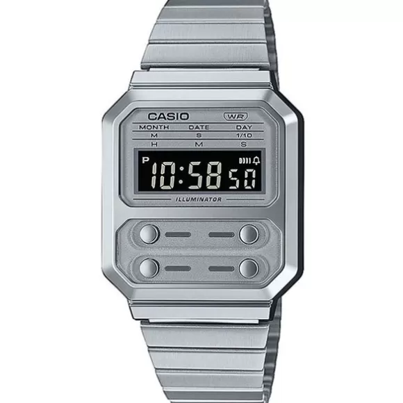 Casio Vintage Miesten Kello A100WE-7BEF* Miesten Rannekellot | Digitaalikellot