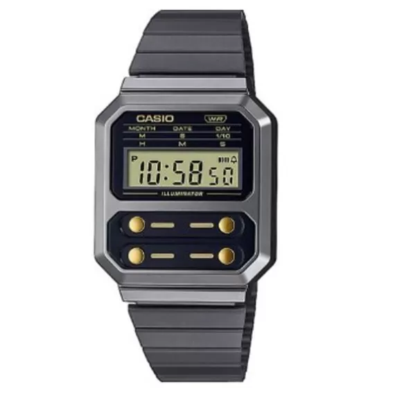 Casio Vintage Miesten Kello A100WEGG-1A2EF* Miesten Rannekellot | Digitaalikellot