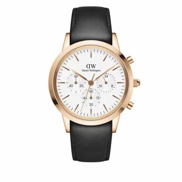 Daniel Wellington Iconic Chronograph Miesten Kello DW00100646* Miesten Rannekellot | Kronografikellot