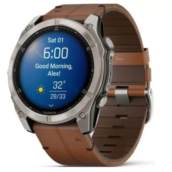 Garmin Fenix 8 Amoled Titanium 51 Mm älykello 010-02905-40* Garmin Urheilukellot | Garmin Älykellot