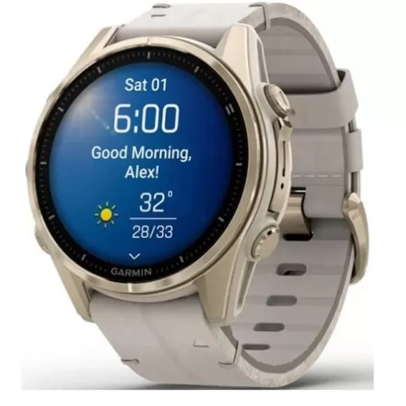 Garmin Fenix 8 Amoled Titanium 43 Mm älykello  010-02903-40* Garmin Urheilukellot | Garmin Älykellot