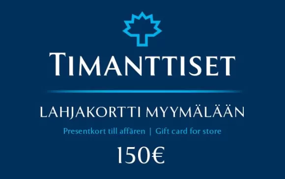 Lahjakortti Myymälään 150 €* Lahjakortit