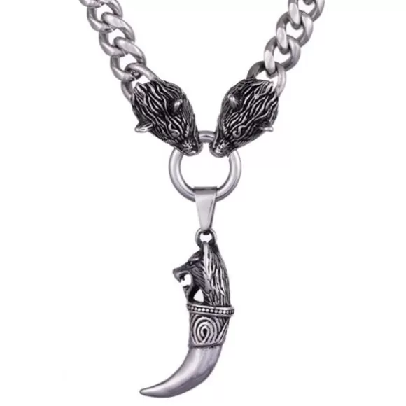 Northern Viking Jewelry Teräskaulakoru NVJRS120* Miesten Kaulakorut | Miesten Korut