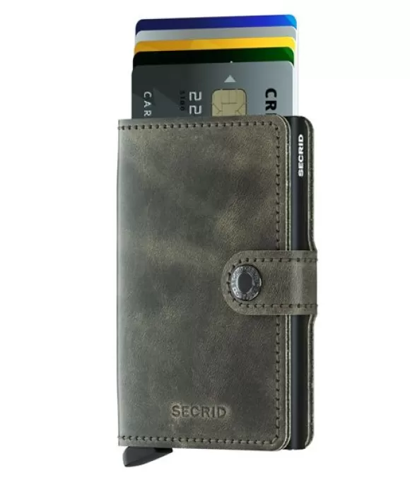 Secrid Miniwallet Vintage Muu Esine MV-OLIVE-BLACK* Lompakot