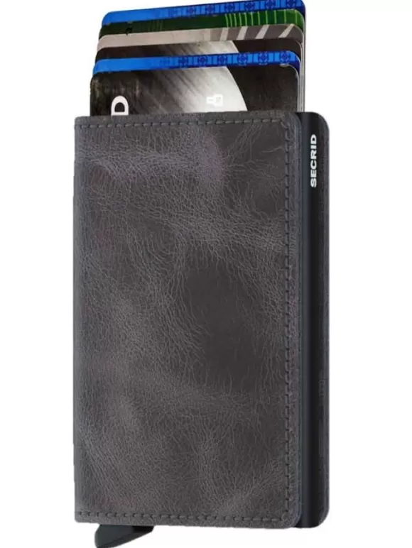 Secrid Slimwallet V Muu Esine SV-GREY-BLACK* Lompakot