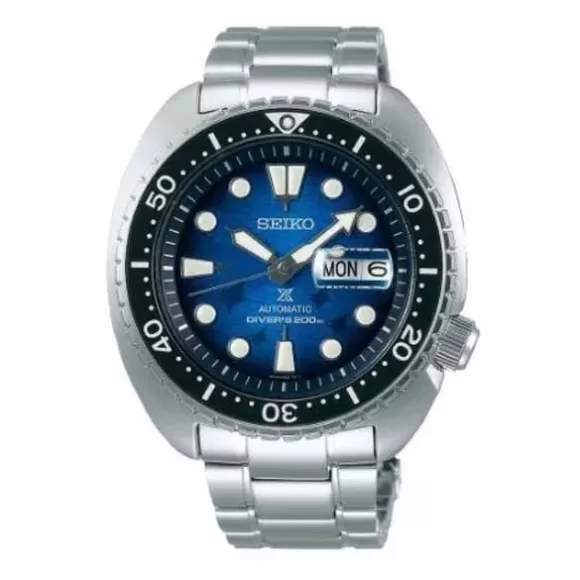 Seiko Prospex King Turtle Save The Ocean Manta Ray Miesten Kello SRPE39K1* Miesten Rannekellot | Sukelluskellot