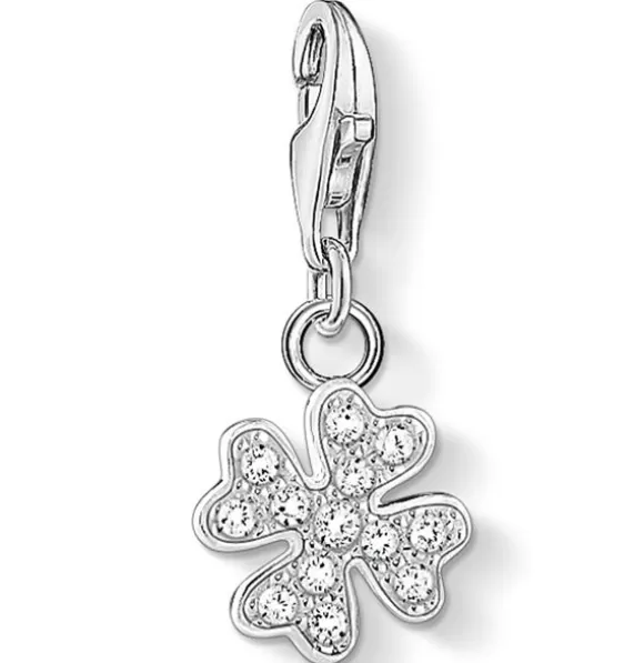 Thomas Sabo Charms Fourclover Hopeariipus 1797-051-14* Naisten Korut | Hopeariipukset Ja -Helat