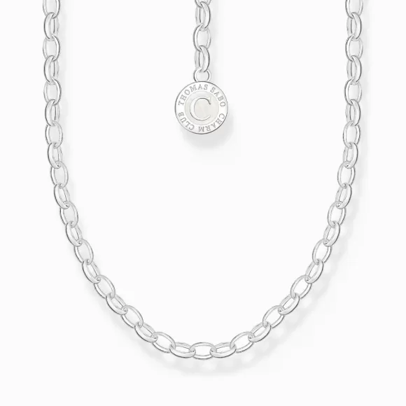 Thomas Sabo Charms Hopeakaulaketju X0288-007-21-L45* Kaulakorut Naisille | Kaulakoru Naiselle