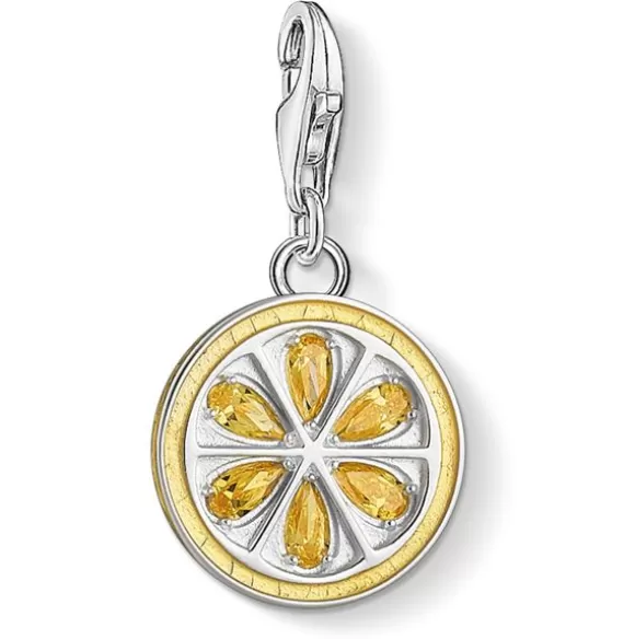 Thomas Sabo Charms Lemon Hopeariipus 1835-041-4* Naisten Korut | Hopeariipukset Ja -Helat