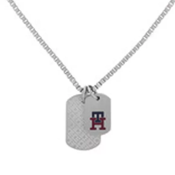 Tommy Hilfiger Monogram Teräskaulakoru THJ2790465* Miesten Kaulakorut | Miesten Korut